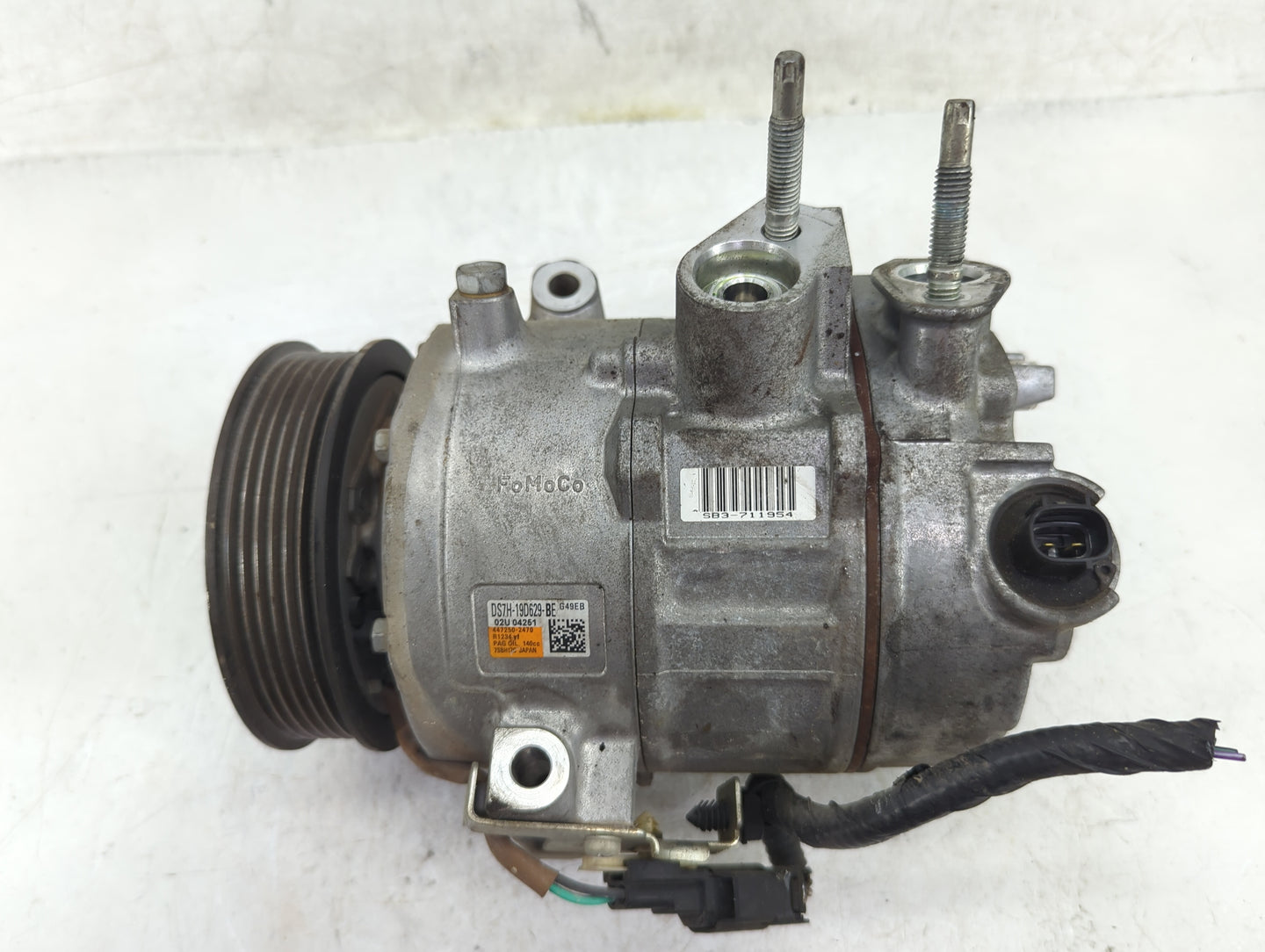2017-2020 Ford Fusion Air Conditioning A/c Ac Compressor Oem - Oemusedautoparts1.com