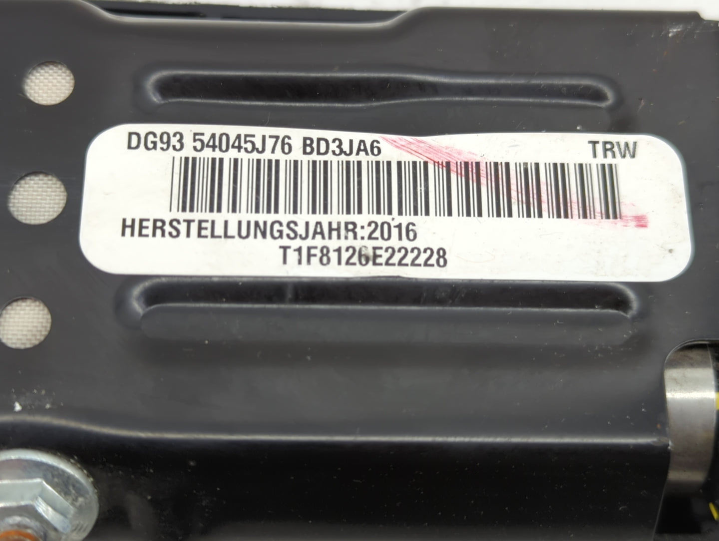 2013-2020 Ford Fusion Air Bag Passenger Right Knee OEM P/N:DG9354045J76 Fits Fits 2013 2014 2015 2016 2017 2018 2019 2020 OE