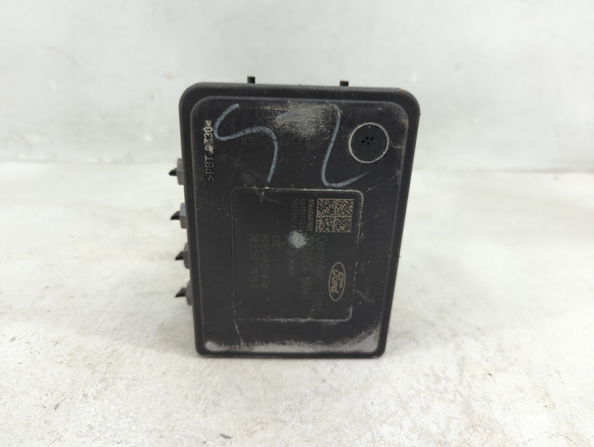 2017-2018 Ford Fusion Anti-Lock Brake ABS Pump Module Actuator OEM P/N:HG9C-2B373-AF Fits Fits 2017 2018 OEM Used Auto Parts