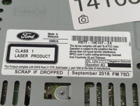 2016-2020 Ford Fusion Radio AM FM Cd Player Receiver Replacement P/N:HS7T-19C107-ZA Fits Fits 2016 2017 2018 2019 2020 OEM U