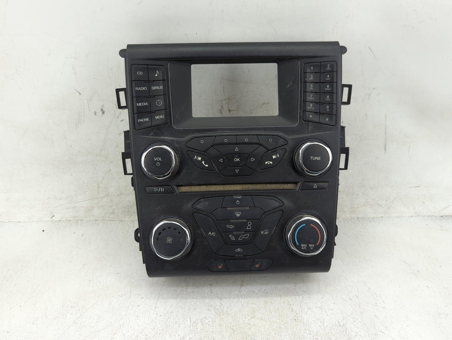 2017 Ford Fusion Radio AM FM Cd Player Receiver Replacement P/N:HS7T-18E243-KD Fits OEM Used Auto Parts - Oemusedautoparts1.