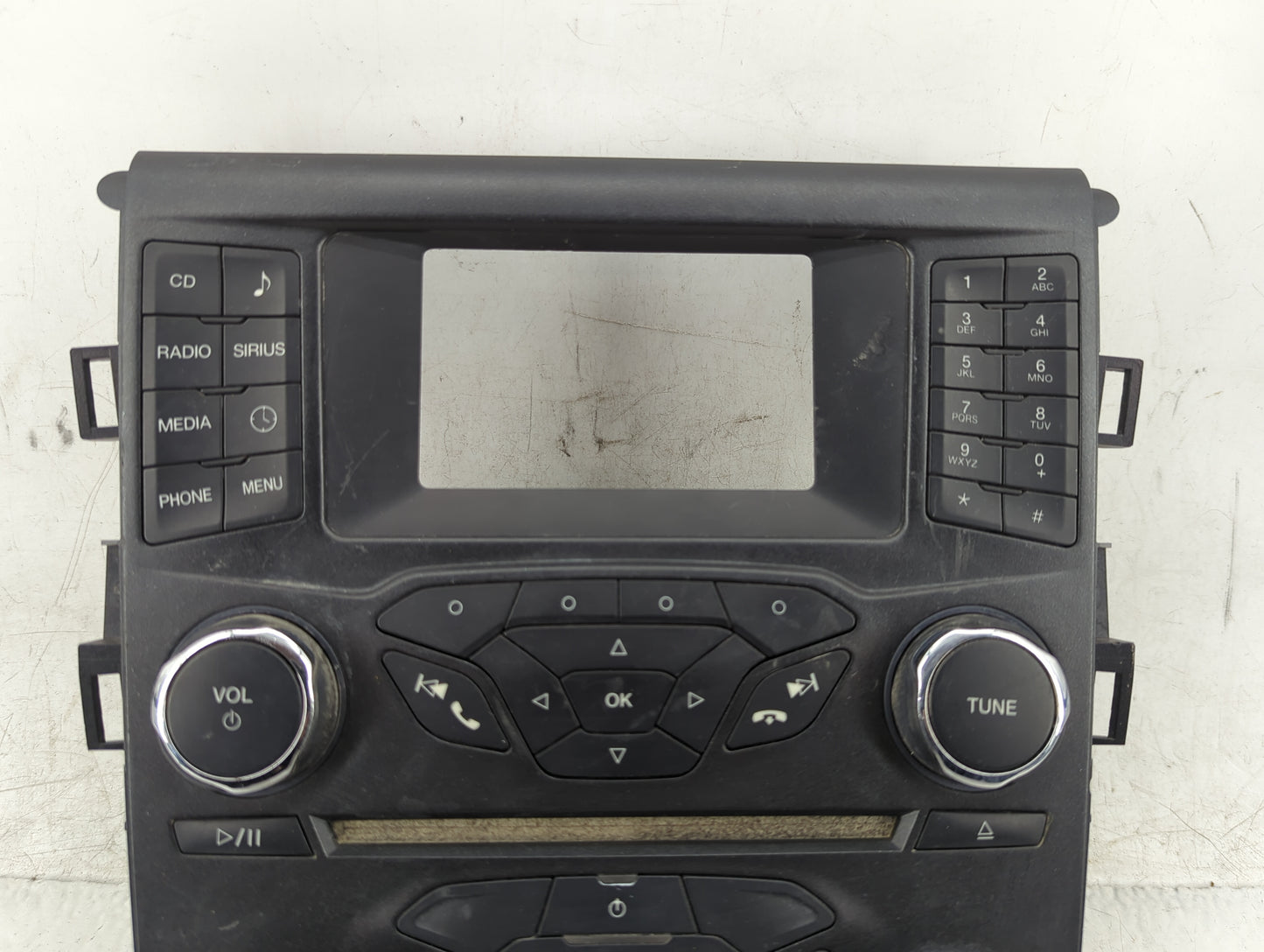 2017 Ford Fusion Radio AM FM Cd Player Receiver Replacement P/N:HS7T-18E243-KD Fits OEM Used Auto Parts - Oemusedautoparts1.