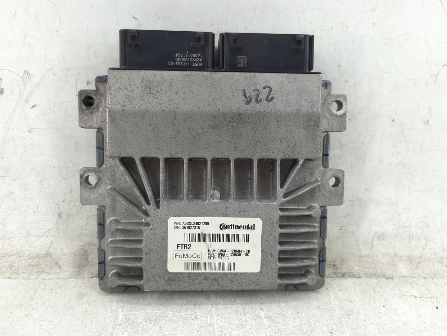 2017-2020 Ford Fusion PCM Engine Control Computer ECU ECM PCU OEM P/N:GV6A-12B684-CB Fits Fits 2016 2017 2018 2019 2020 OEM 