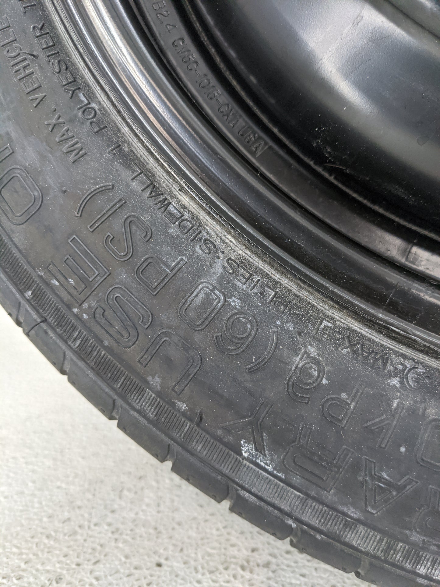 2013-2020 Ford Fusion Spare Donut Tire Wheel Rim Oem - Oemusedautoparts1.com