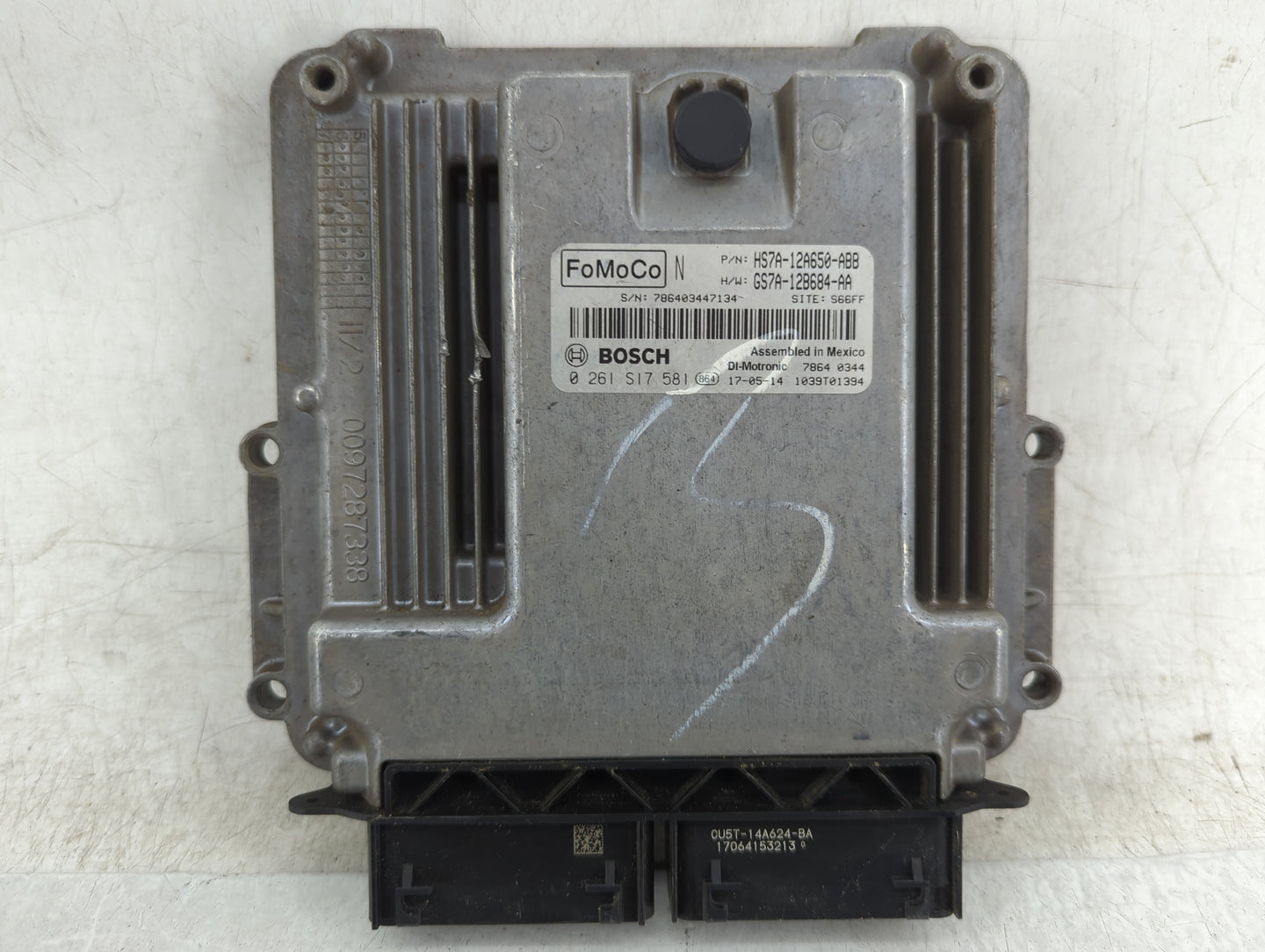 2017-2019 Ford Fusion PCM Engine Control Computer ECU ECM PCU OEM P/N:HS7A-12A650-ABB GS7A-12B684-AA Fits Fits 2017 2018 201