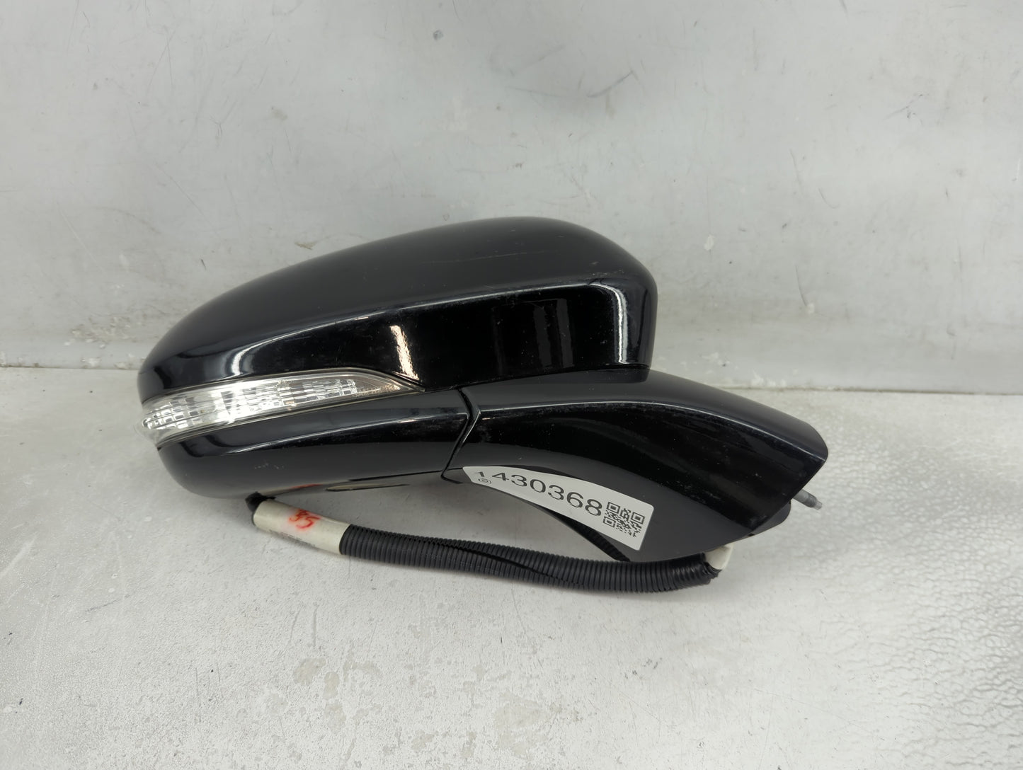 2015-2017 Ford Fusion Driver Left Side View Power Door Mirror Black - Oemusedautoparts1.com