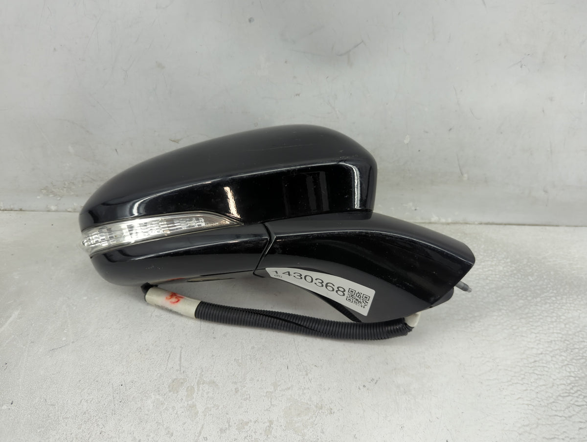 2015-2017 Ford Fusion Passenger Right Side View Power Door Mirror Black - Oemusedautoparts1.com