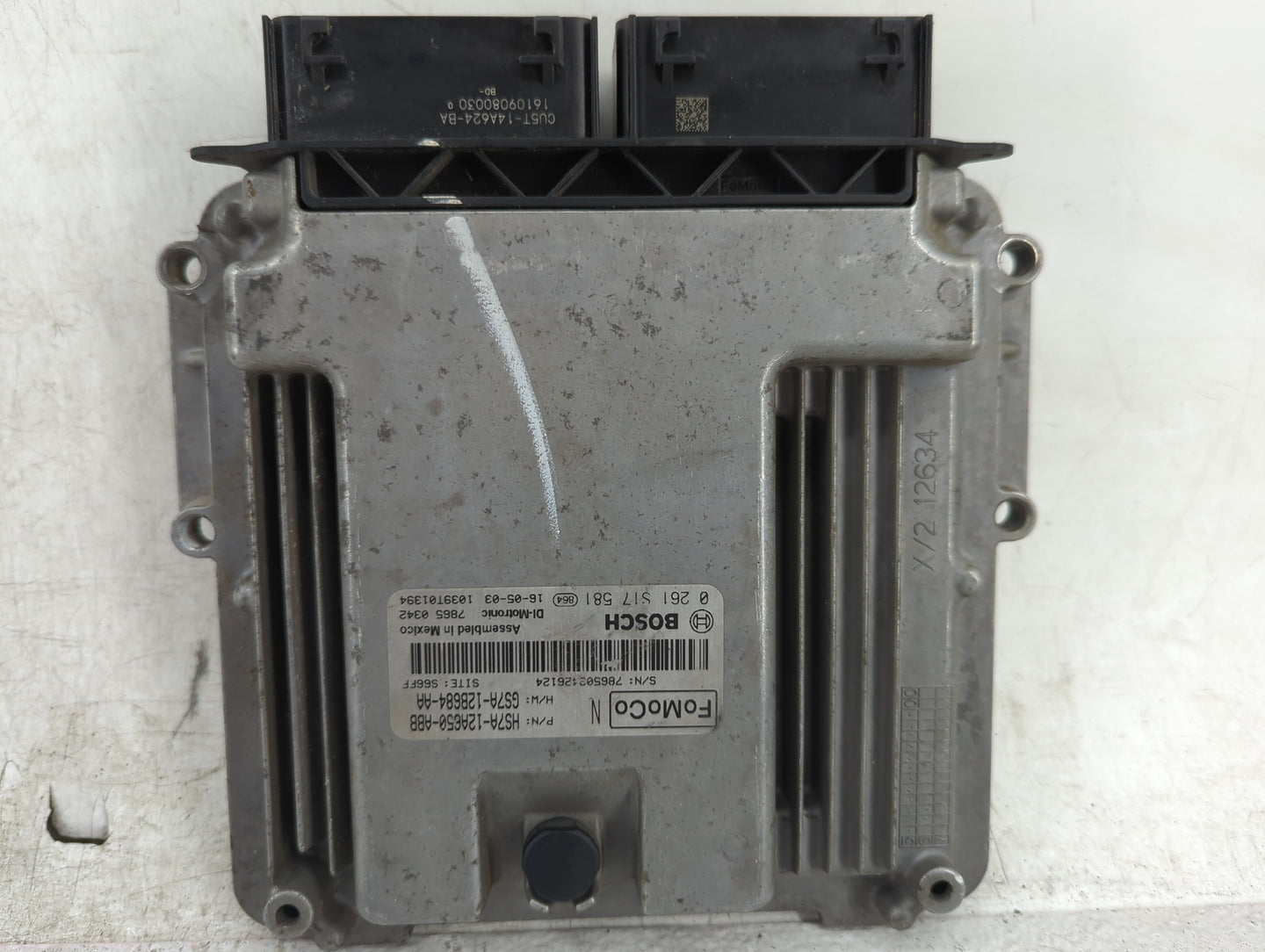 2017-2019 Ford Fusion PCM Engine Control Computer ECU ECM PCU OEM P/N:HS7A-12A650-ABB, GS7A-12B684-AA, 0261S17581 Fits OEM U