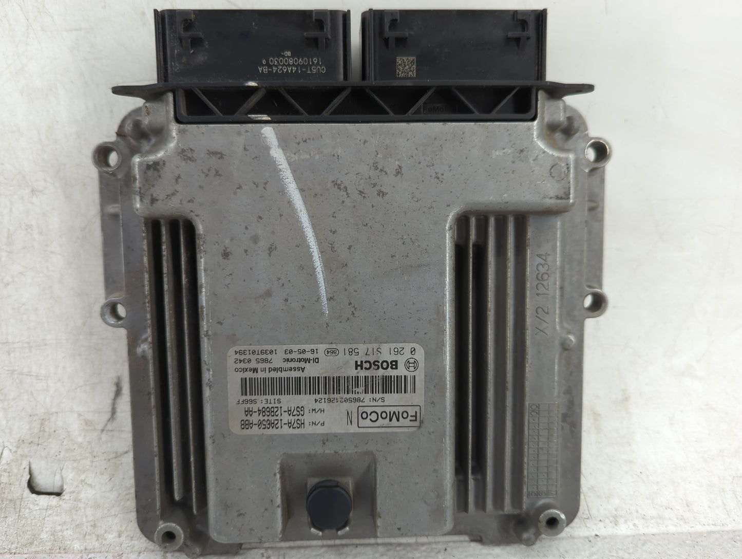 2017-2019 Ford Fusion PCM Engine Control Computer ECU ECM PCU OEM P/N:HS7A-12A650-ABB, GS7A-12B684-AA, 0261S17581 Fits OEM U