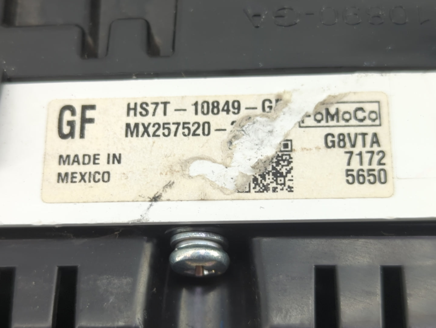 2017 Ford Fusion Instrument Cluster Speedometer Gauges P/N:HS7T-10849-G Fits OEM Used Auto Parts - Oemusedautoparts1.com