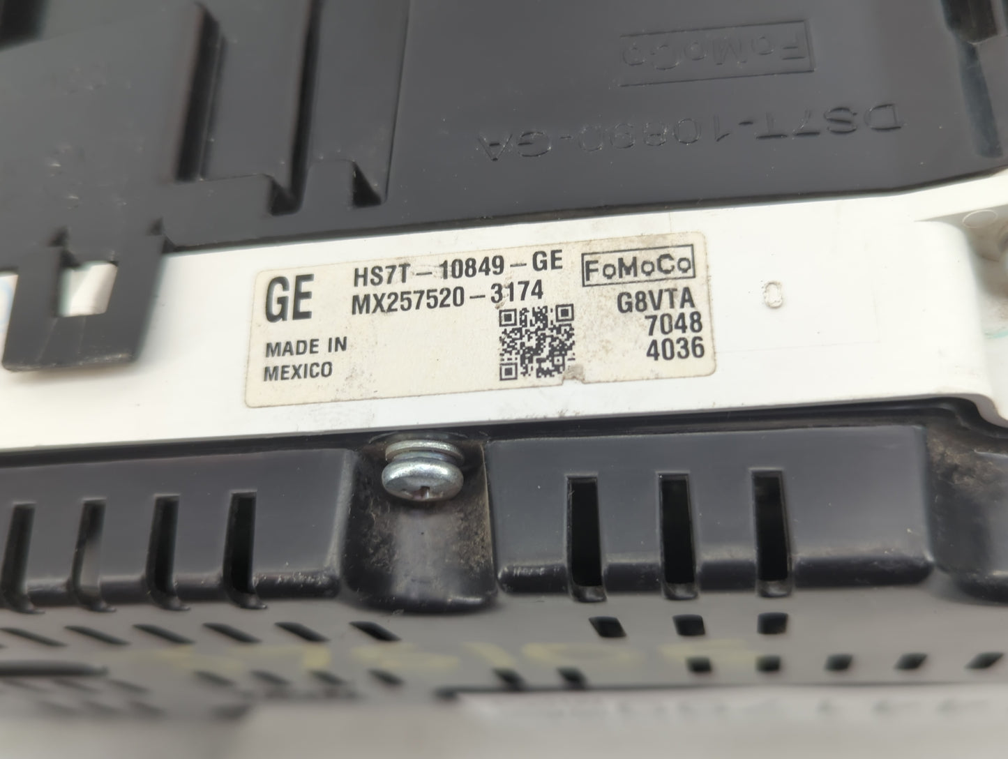 2017 Ford Fusion Instrument Cluster Speedometer Gauges P/N:HS7T-10849-GE DS7T-10R890-GA, MX257520-3174 Fits OEM Used Auto Pa