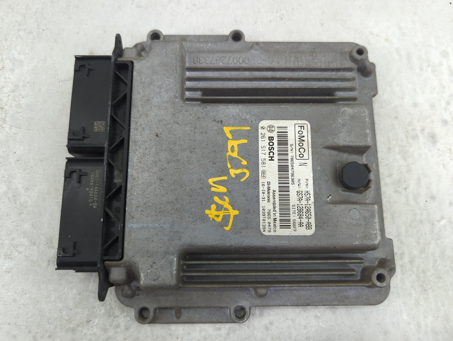 2017-2019 Ford Fusion PCM Engine Control Computer ECU ECM PCU OEM P/N:HS7A-12A650-ABB GS7A-12B684-AA Fits Fits 2017 2018 201
