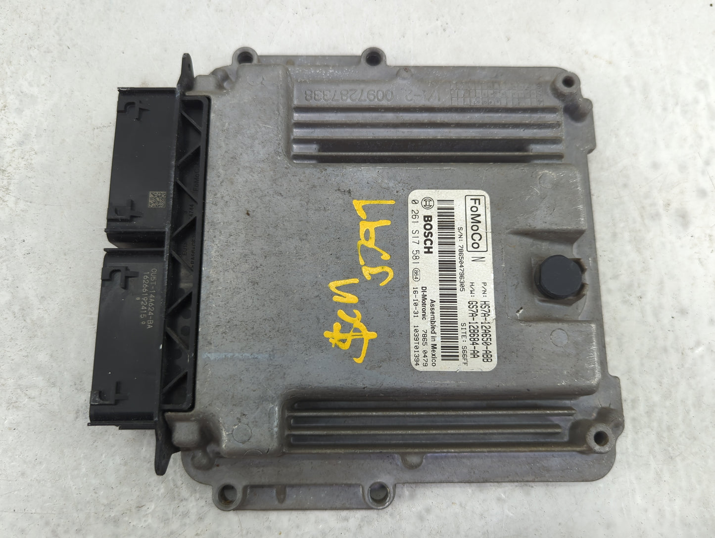 2017-2019 Ford Fusion PCM Engine Control Computer ECU ECM PCU OEM P/N:HS7A-12A650-ABB GS7A-12B684-AA Fits Fits 2017 2018 201