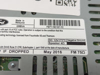 2017-2020 Ford Fusion Radio AM FM Cd Player Receiver Replacement P/N:FS7T-19C107-YC Fits Fits 2017 2018 2019 2020 OEM Used A