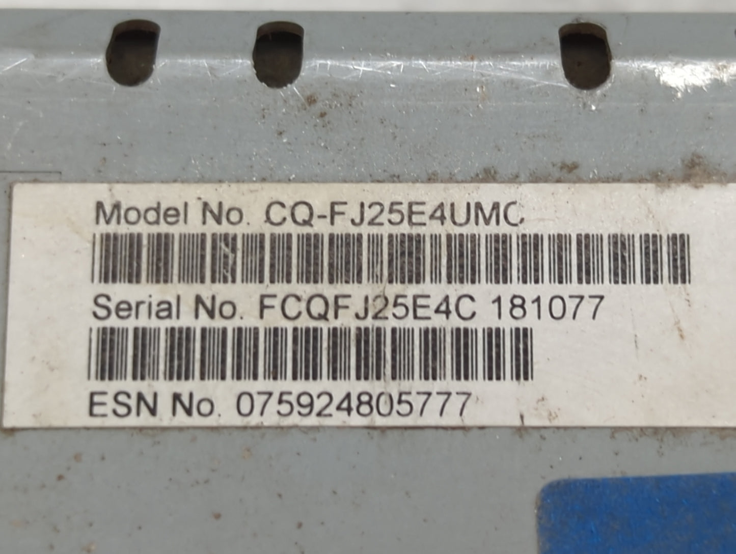 2017-2020 Ford Fusion Radio AM FM Cd Player Receiver Replacement P/N:HS7T-19C107-ZD CQ-FJ25E4UMC Fits Fits 2017 2018 2019 20
