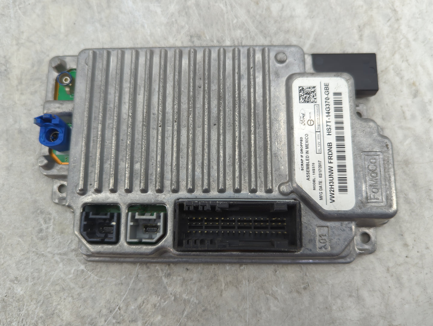 2017-2017 Ford Fusion Communication Control Module - Oemusedautoparts1.com