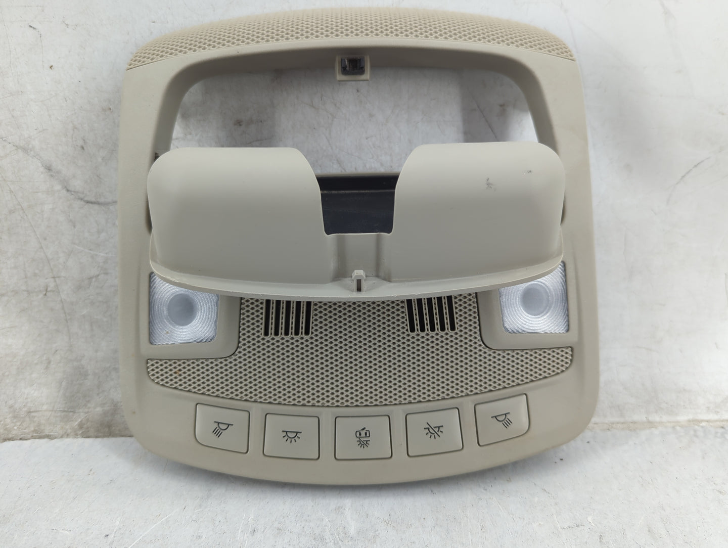 2017-2020 Ford Fusion Overhead Roof Console Tan - Oemusedautoparts1.com