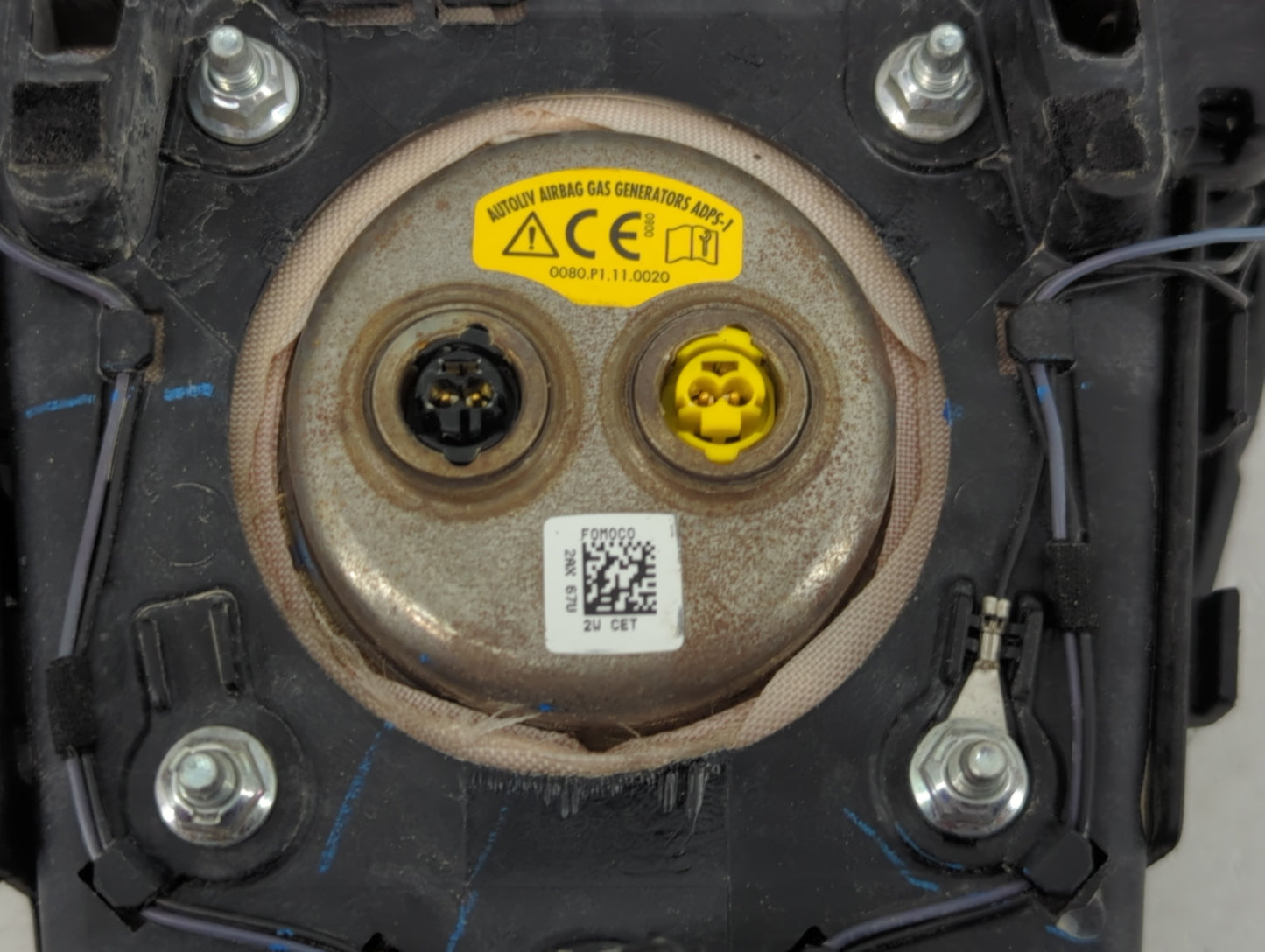 2017-2019 Ford Fusion Air Bag Driver Left Steering Wheel Mounted 1466115 - Oemusedautoparts1.com