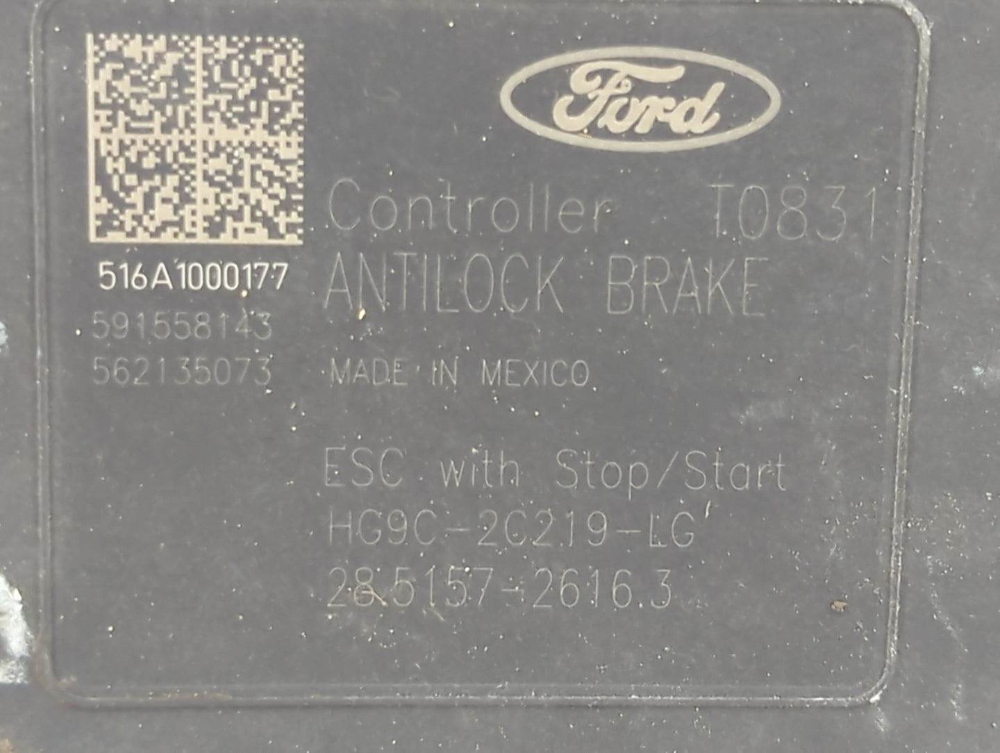 2017-2018 Ford Fusion ABS Pump Control Module Replacement P/N:HG9C-2C219-LG 285157-2616.3, 516A1000177 Fits Fits 2017 2018 O