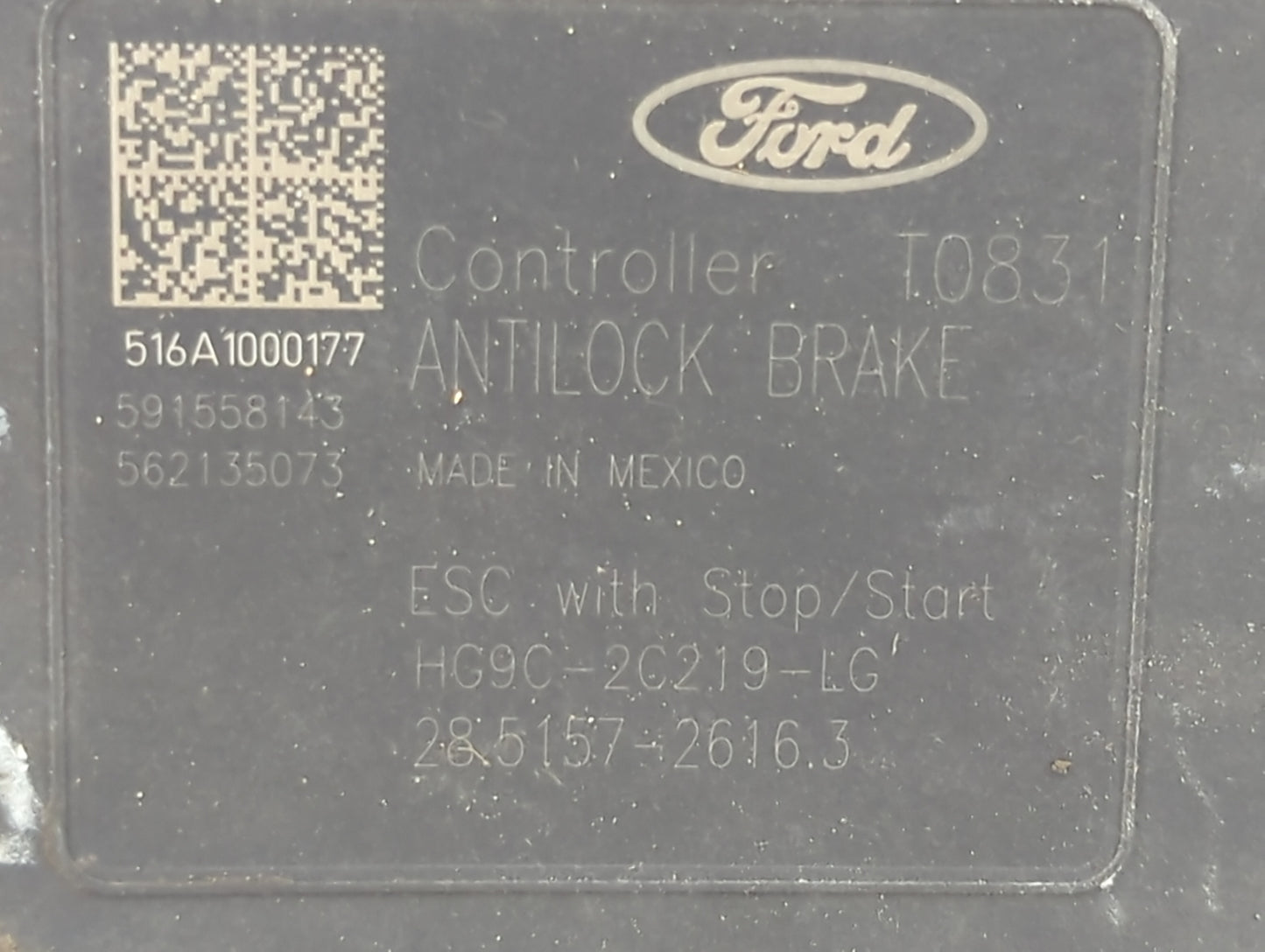 2017-2018 Ford Fusion ABS Pump Control Module Replacement P/N:HG9C-2C219-LG 285157-2616.3, 516A1000177 Fits Fits 2017 2018 O