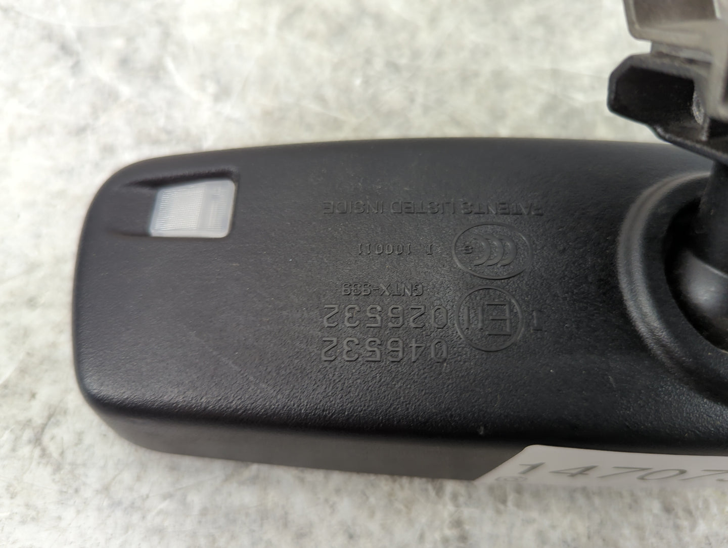 2017-2020 Ford Fusion Interior Rear View Mirror Replacement OEM P/N:046532 026532, GNTX-939 Fits Fits 2017 2018 2019 2020 OE