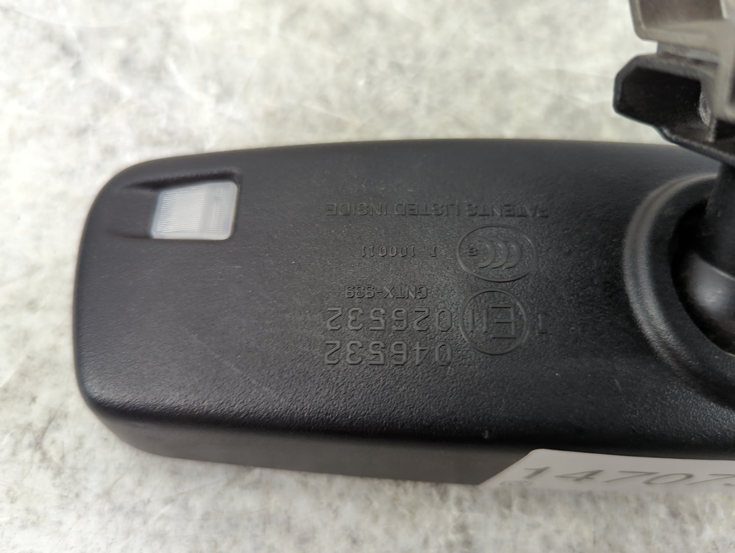 2017-2020 Ford Fusion Interior Rear View Mirror Replacement OEM P/N:046532 026532, GNTX-939 Fits Fits 2017 2018 2019 2020 OE