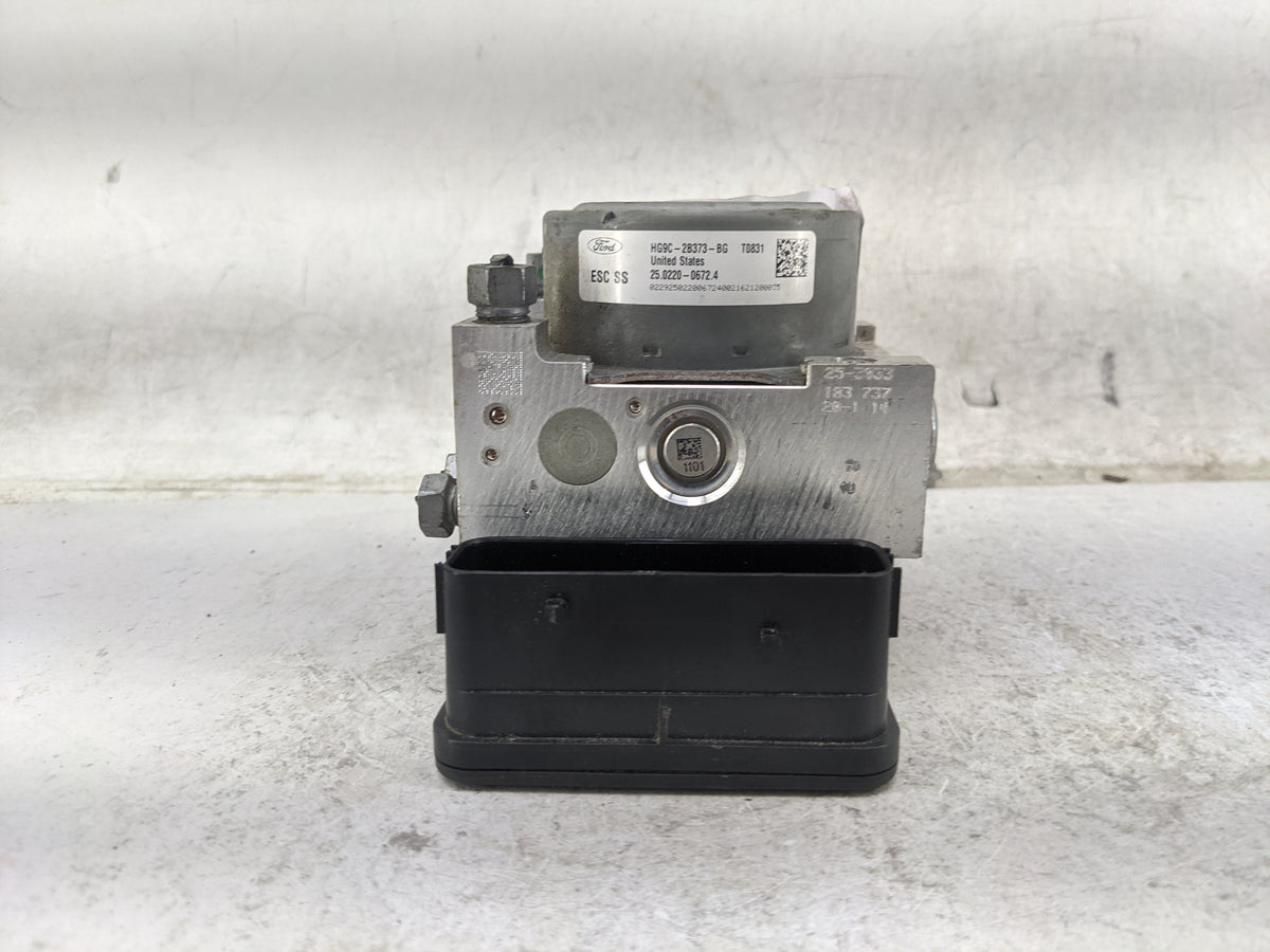 2017-2018 Ford Fusion Anti-Lock Brake ABS Pump Module Actuator OEM P/N:HG9C-2B373-BG 25.0220-6672.4 Fits Fits 2017 2018 OEM 