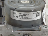 2017-2018 Ford Fusion Anti-Lock Brake ABS Pump Module Actuator OEM P/N:HG9C-2B373-BH 25.0220-0744.4 Fits Fits 2017 2018 OEM 