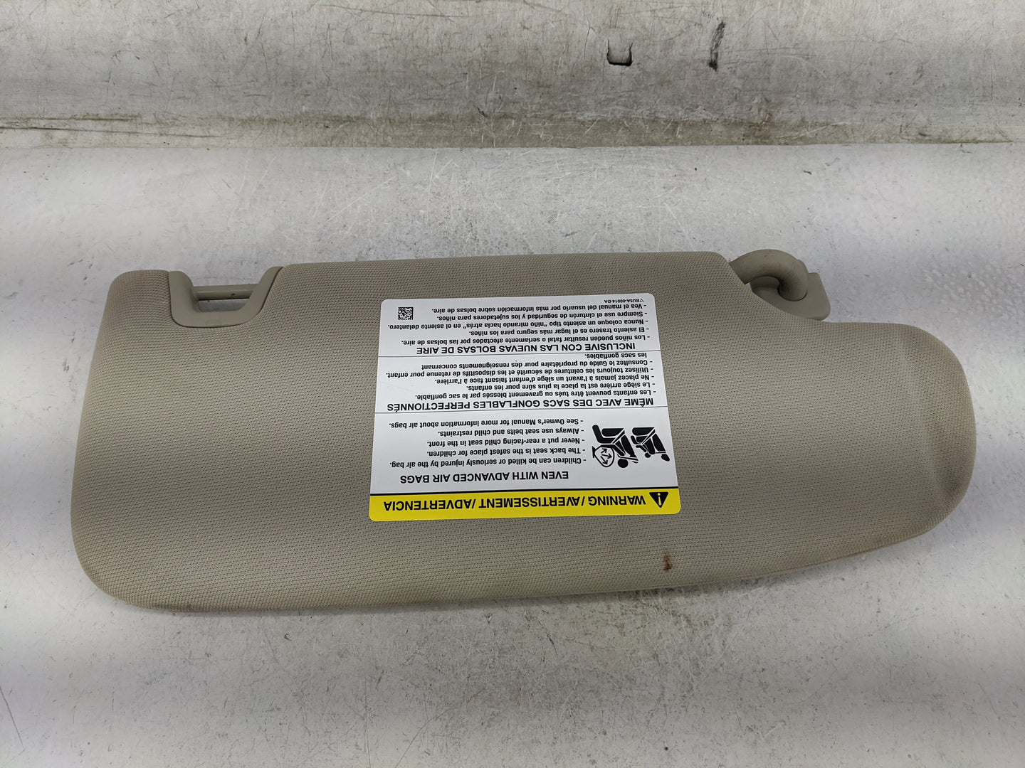 2017-2020 Ford Fusion Sun Visor Shade Replacement Driver Left Mirror Fits Fits 2017 2018 2019 2020 OEM Used Auto Parts - Oem