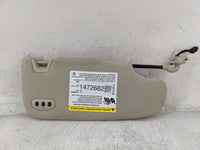 2017 Ford Fusion Sun Visor Shade Replacement Driver Left Mirror Fits OEM Used Auto Parts - Oemusedautoparts1.com