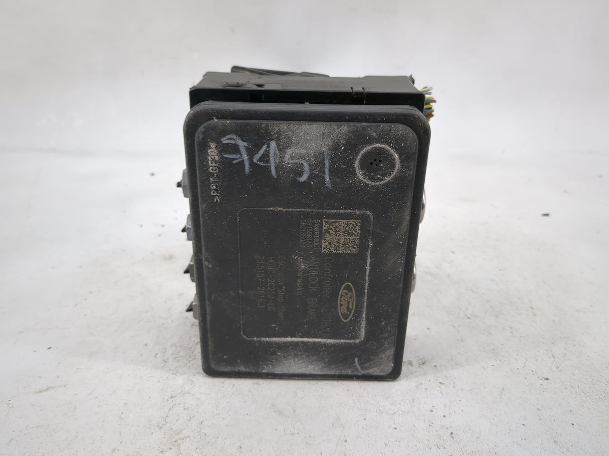 2017-2018 Ford Fusion Anti-Lock Brake ABS Pump Module Actuator OEM P/N:HG9C-2B373-BG HG9C-2C219-LG Fits Fits 2017 2018 OEM U