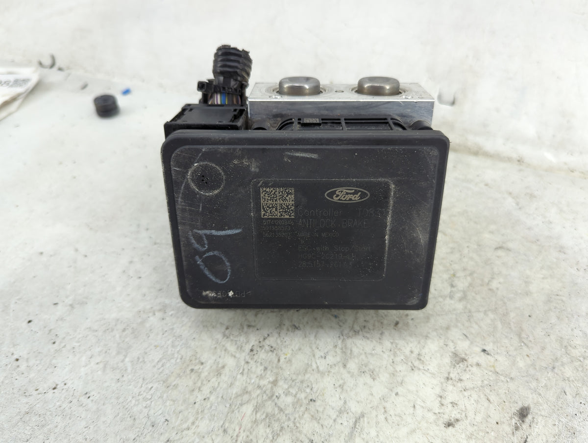 2017-2018 Ford Fusion Anti-Lock Brake ABS Pump Module Actuator OEM P/N:HG9C-2B373-BH 25-0220-0744.4 Fits Fits 2017 2018 OEM 