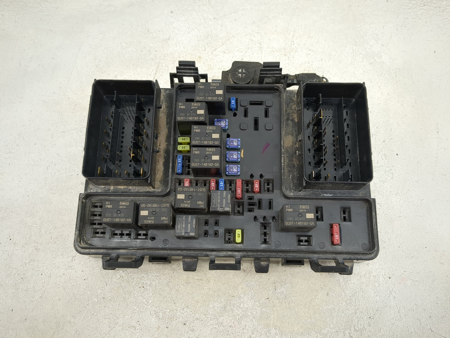 2017-2020 Ford Fusion Fusebox Fuse Box Panel Relay Module P/N:G2GT14A075AA Fits Fits 2017 2018 2019 2020 OEM Used Auto Parts