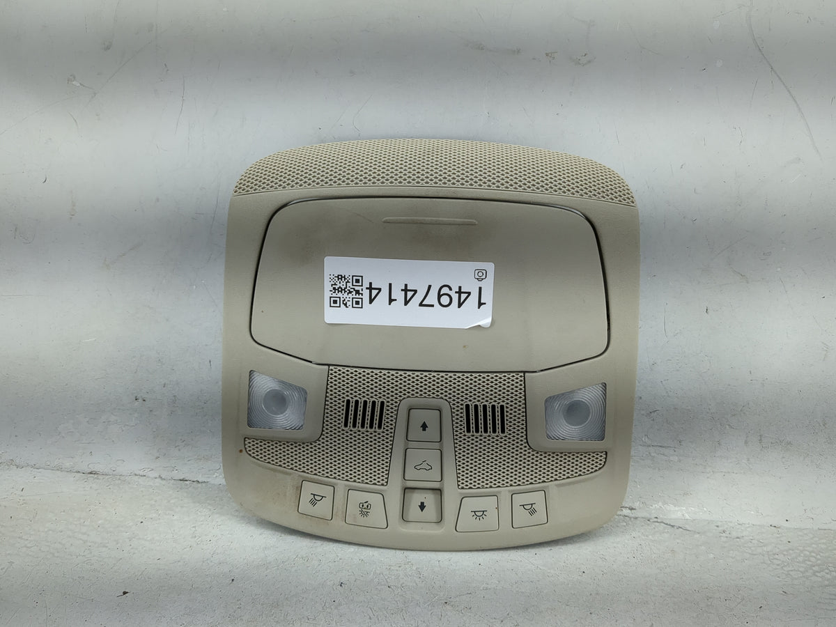 2017-2020 Ford Fusion Overhead Roof Console Tan 1497414 - Oemusedautoparts1.com