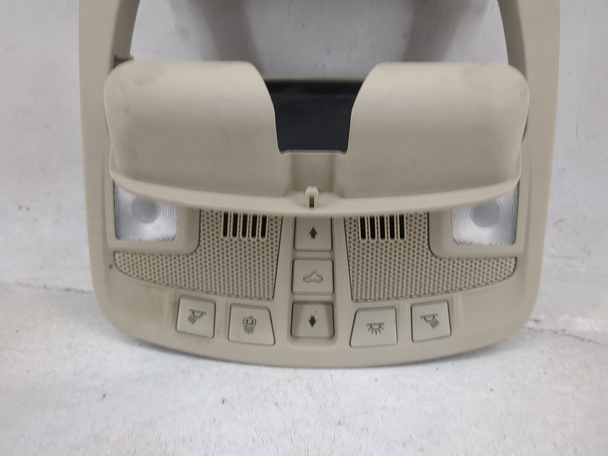 2017-2020 Ford Fusion Overhead Roof Console Tan 1497414 - Oemusedautoparts1.com