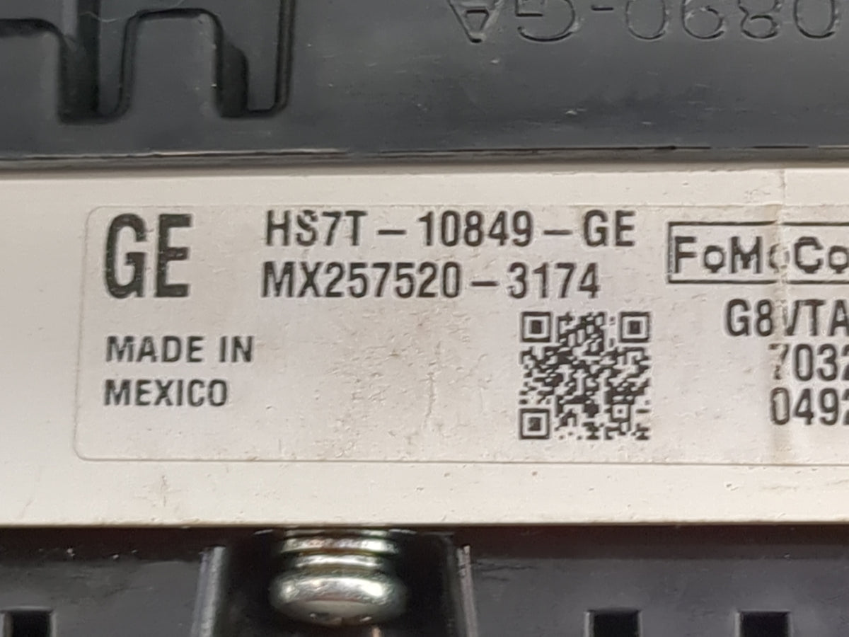 2017 Ford Fusion Instrument Cluster Speedometer Gauges P/N:HS7T-10849-GE Miles: Fits OEM Used Auto Parts - Oemusedautoparts1