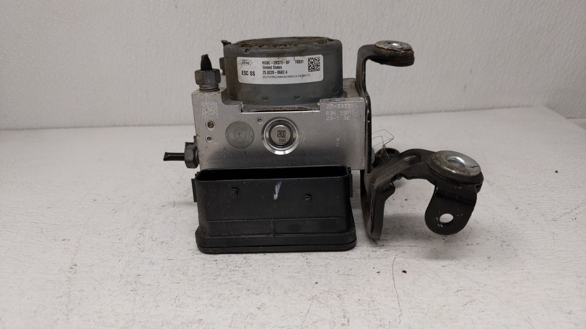 2017-2018 Ford Fusion Anti-Lock Brake ABS Pump Module Actuator OEM P/N:HG9C-2B373-BF Fits Fits 2017 2018 OEM Used Auto Parts