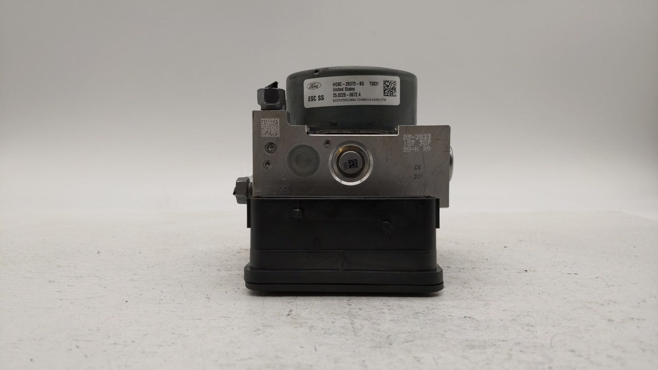 2017-2018 Ford Fusion ABS Pump Control Module Replacement P/N:HG9C-2B373-BG HG9C-2C219-LG Fits Fits 2017 2018 OEM Used Auto 