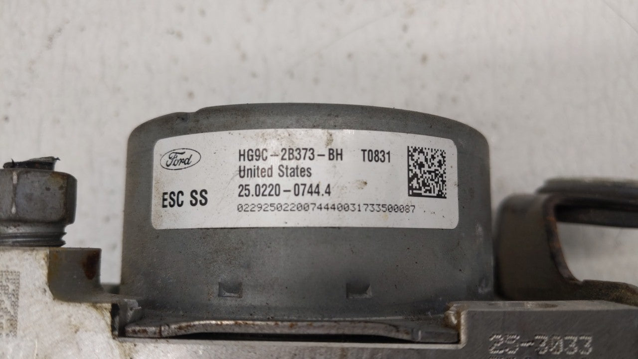 2017-2018 Ford Fusion ABS Pump Control Module Replacement P/N:HG9C-2B373-BG HG9C-2C219-LG, HG9C-2B373-BH Fits Fits 2017 2018