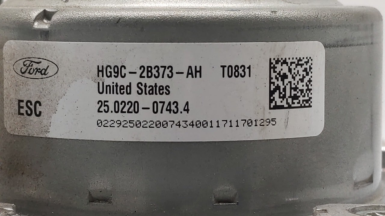 2017-2018 Ford Fusion ABS Pump Control Module Replacement P/N:HG9C-2B373-AH HG9C-2B373-CF, HG9C-2C219-MF Fits Fits 2017 2018