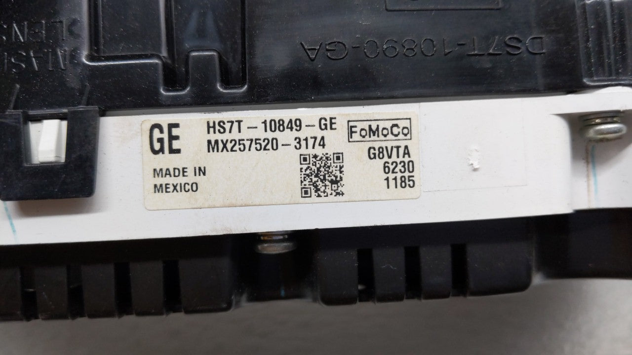 2017 Ford Fusion Instrument Cluster Speedometer Gauges P/N:HS7T-10849-GE HS7T-10849-GD, HS7T-10849-GF Fits OEM Used Auto Par