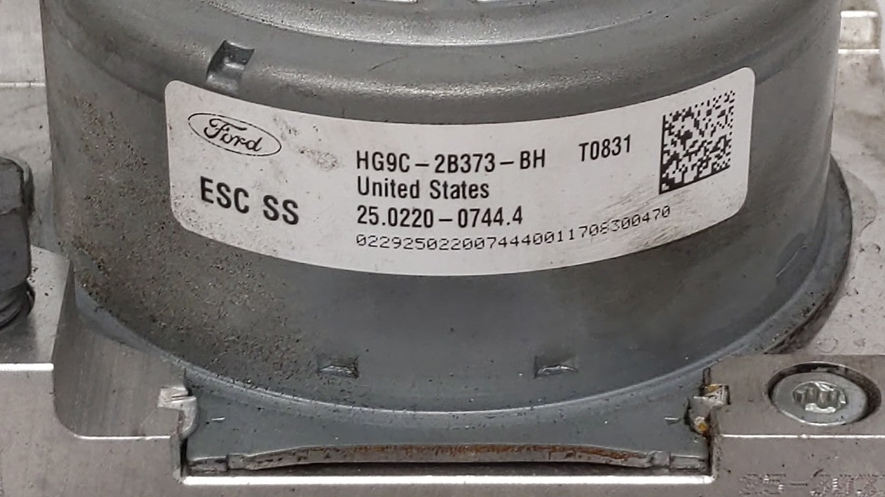 2017-2018 Ford Fusion ABS Pump Control Module Replacement P/N:HG9C-2B373-BG HG9C-2C219-LG, HG9C-2B373-BH Fits Fits 2017 2018