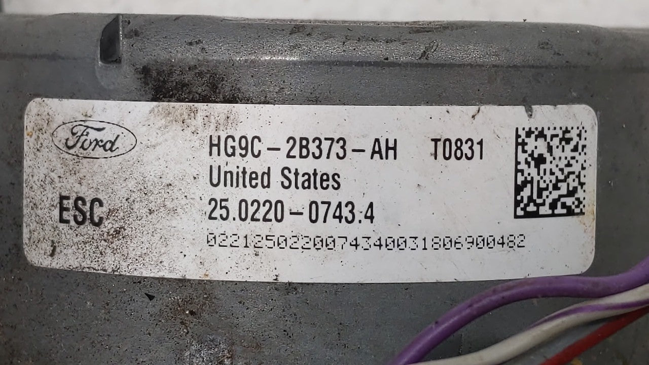 2017-2018 Ford Fusion ABS Pump Control Module Replacement P/N:HG9C-2B373-AH HG9C-2B373-CF, HG9C-2C219-MF Fits Fits 2017 2018