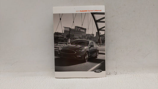 2017 Ford Fusion Owners Manual Book Guide OEM Used Auto Parts - Oemusedautoparts1.com