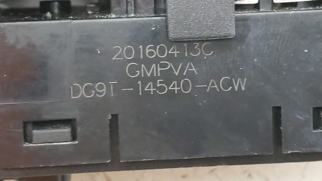 2013-2019 Ford Fusion Master Power Window Switch Replacement Driver Side Left P/N:DG1T-14540-ACW DG1T-14540-ABW Fits OEM Use