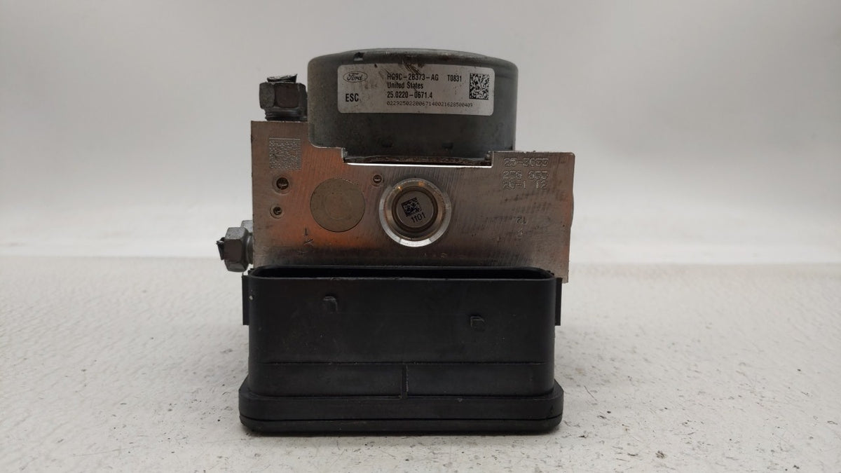 2017-2018 Ford Fusion Anti-Lock Brake ABS Pump Module Actuator OEM P/N:HG9C-2B373-AH HG9C-2B373-CF Fits Fits 2017 2018 OEM U