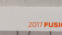 2017 Ford Fusion Owners Manual Book Guide OEM Used Auto Parts - Oemusedautoparts1.com
