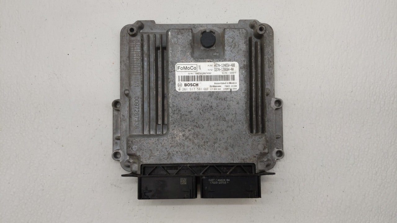 2017-2019 Ford Fusion PCM Engine Control Computer ECU ECM PCU OEM P/N:KS7A-12A650-BCA HS7A-12A650-ABB Fits Fits 2017 2018 20