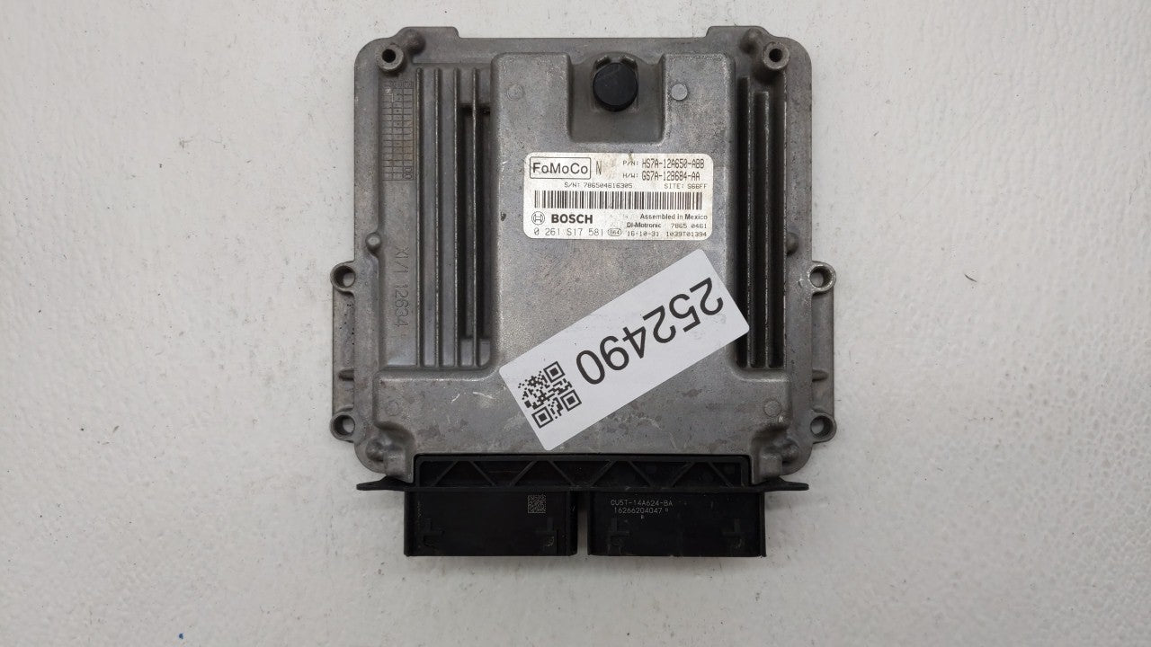 2017-2019 Ford Fusion PCM Engine Control Computer ECU ECM PCU OEM P/N:KS7A-12A650-BCA HS7A-12A650-ABB Fits Fits 2017 2018 20