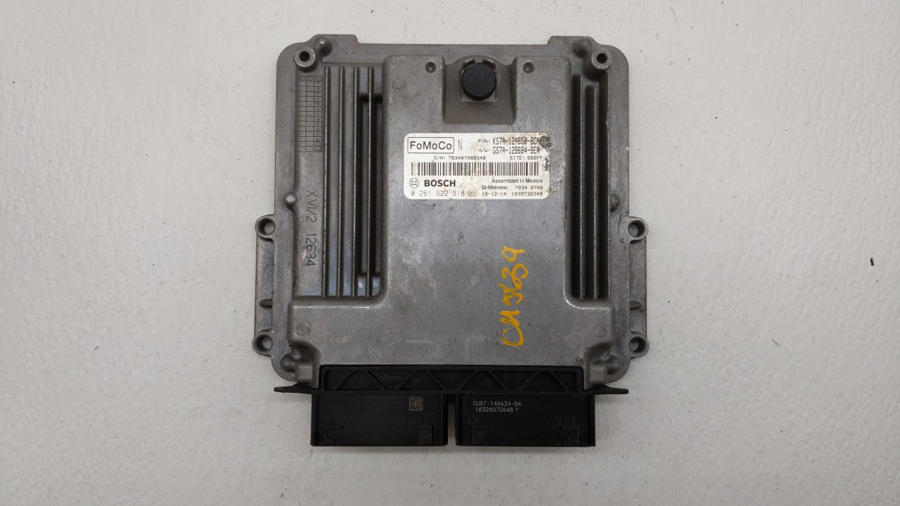 2017-2019 Ford Fusion PCM Engine Control Computer ECU ECM PCU OEM P/N:KS7A-12A650-BCA HS7A-12A650-ABB Fits Fits 2017 2018 20